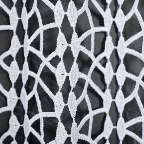 FIRANA GIPIURA BIEL 120/160CM  (cena za 0,50mb)