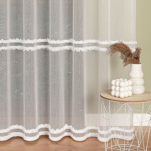 FIRANA NA MARKIZECIE BOHO ZE WZOREM PASOWYM DO 300CM