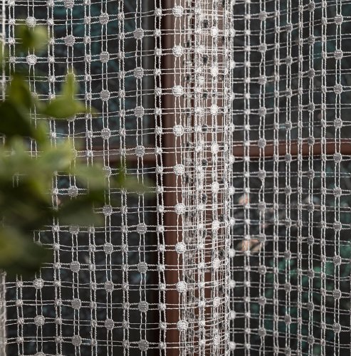 FIRANA NA MARKIZECIE ZE WZOREM PASOWYM DO 280CM