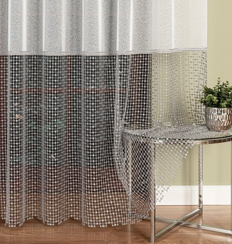 FIRANA NA MARKIZECIE ZE WZOREM PASOWYM DO 280CM