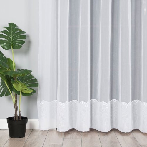 Firana woal dołem kordonek do 300cm