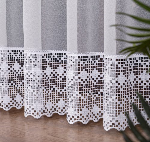 FIRANA Z KORONKĄ   250CM