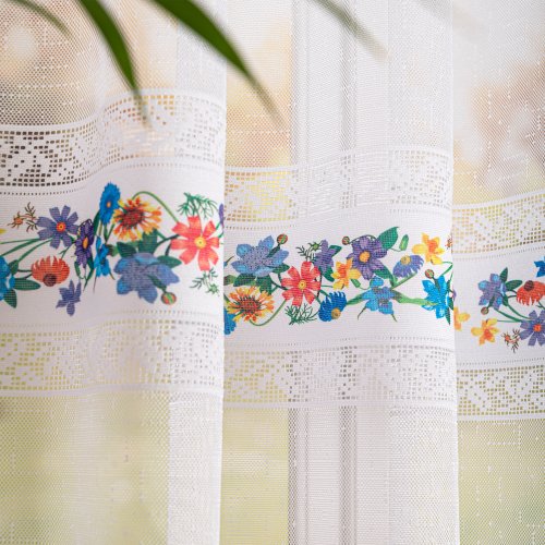 FIRANA ŻAKARD RÓŻA KOLOR 150CM