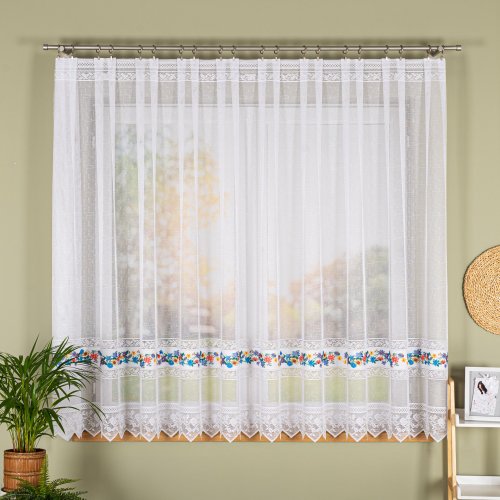 FIRANA ŻAKARD RÓŻA KOLOR 150CM