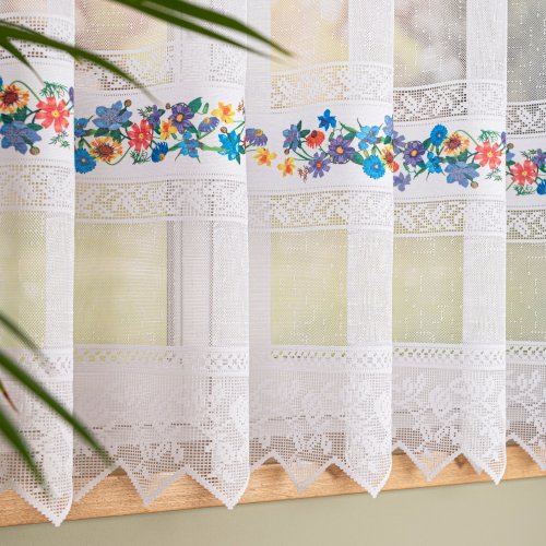 FIRANA ŻAKARD RÓŻA KOLOR 150CM