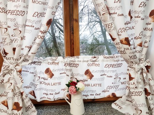 KOMPLET DO KUCHNI KAWA COFFE NAPISY