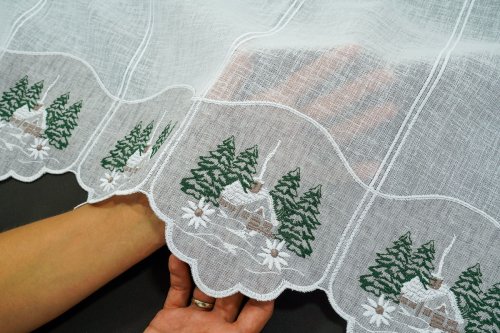 Kopia zazdrostka panel natural boże narodzenie 17/35cm/60cm  (cena za 0,50mb)