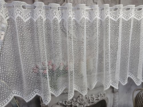 ZAZDROSTKA ŻAKARD ZĄBKI 50CM/70CM/90CM (cena za 0,50mb)