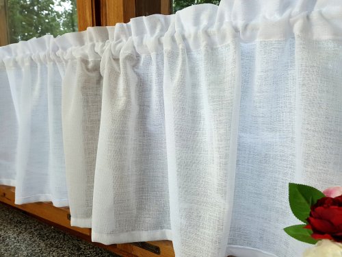 Kopia ZESTAW ZASŁON+ZAZDROSTKA SHABBY CHIC FALBANKA