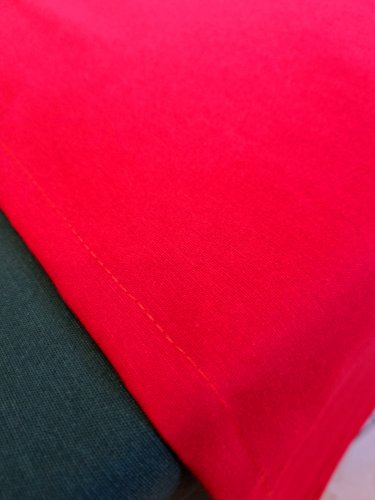 Tkanina dekoracyjna czerwona hiszpańska tkanina szer.140cm/280cm