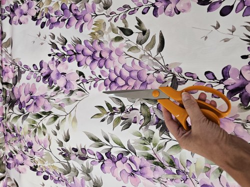 Tkanina dekoracyjna milas wisteria kupon 165cm/235cm