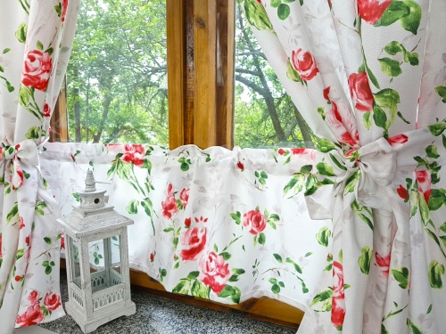 ZAKOSTYL KOMPLET CZERWONE RÓŻE