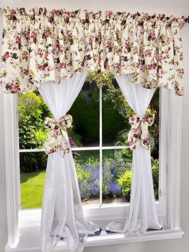 ZAKOSTYL KOMPLET RÓŻE RUSTYKALNE ANGIELSKIE