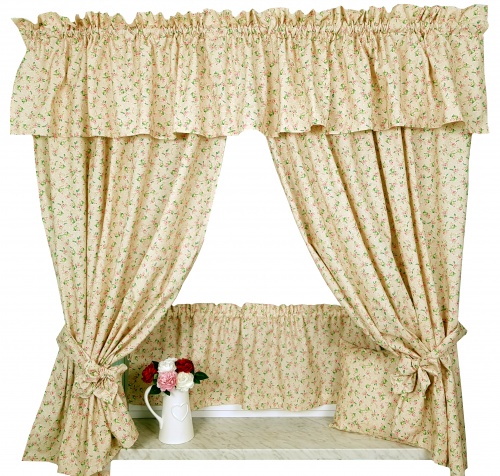 ZAKOSTYL KOMPLET VINTAGE SHABBY KWIATY