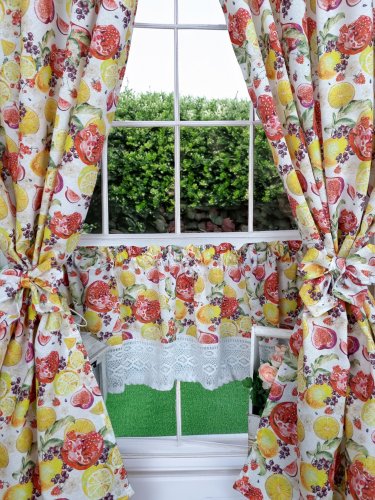 ZAKOSTYL ZASŁONY + ZAZDROSTKA CYTRYNY GRANATY