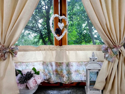 ZAKOSTYL ZASŁONY + ZAZDROSTKA KLASYK VINTAGE SHABBY2