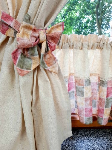 ZAKOSTYL ZASŁONY + ZAZDROSTKA KLASYK VINTAGE SHABBY3