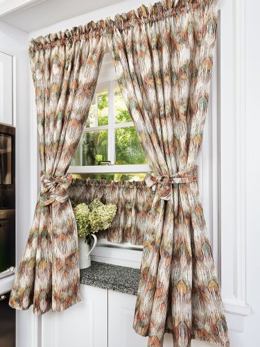 Zakostyl zasłony + zazdrostka prl