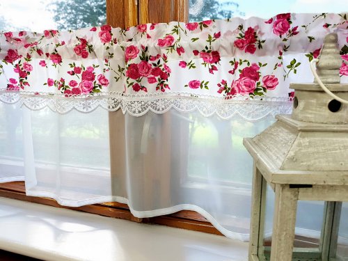 Zakostyl zazdrostka shabby róża gipiura woal