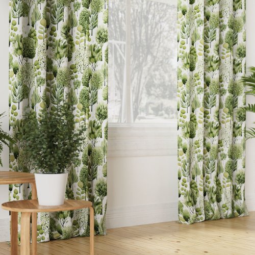 Zasłona arborea liście velvet, 145cm