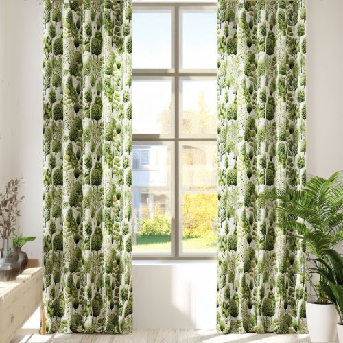 ZASŁONA ARBOREA LIŚCIE VELVET, 145cm