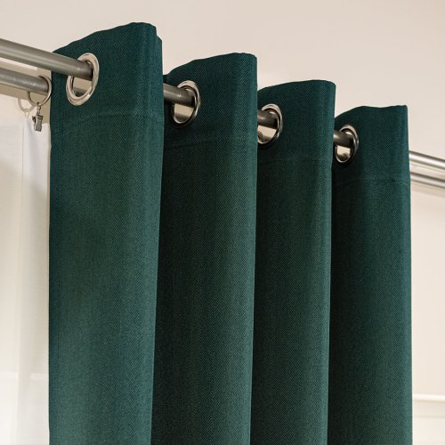 ZASŁONA EKSKLUZYWNA JODEŁKA BUTELKOWA ZIELEŃ SZER.140cm