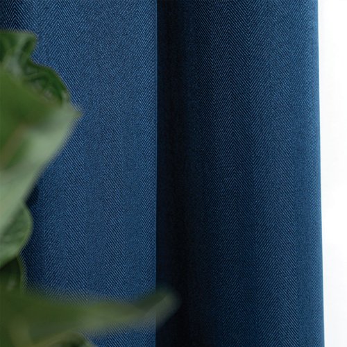 ZASŁONA EKSKLUZYWNA JODEŁKA GRANATOWA SZER.140cm