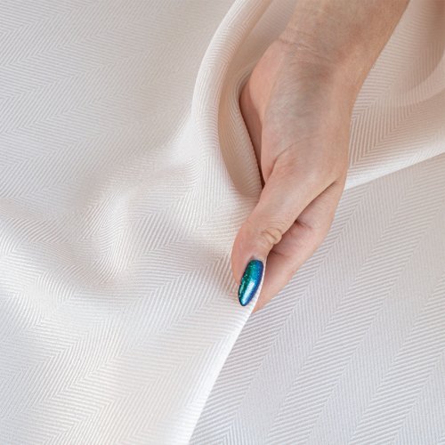 ZASŁONA EKSKLUZYWNA JODEŁKA KREMOWA SZER.140cm