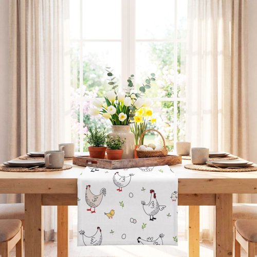 ZASŁONA KURKI KURY KOKO WODOODPORNA SZER.150cm