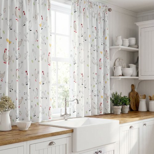 ZASŁONA KURKI KURY KOKO WODOODPORNA SZER.150cm