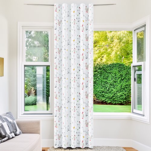 ZASŁONA KURKI KURY KOKO WODOODPORNA SZER.150cm