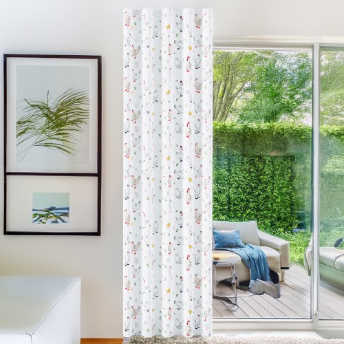 ZASŁONA KURKI KURY KOKO WODOODPORNA SZER.150cm