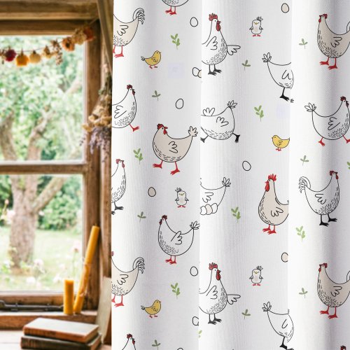 Zasłona kurki kury koko wodoodporna szer.150cm