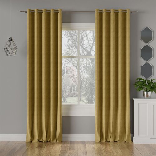 ZASŁONA MILAS OLIWKOWY max290CM (KOLOR 014)