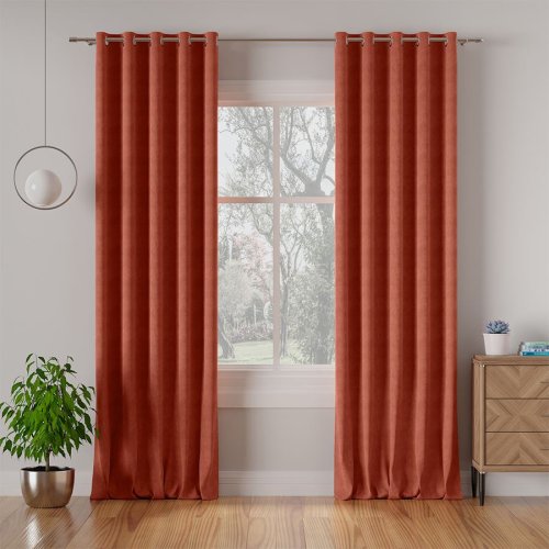 ZASŁONA MILAS RDZAWY max290CM (KOLOR 021)