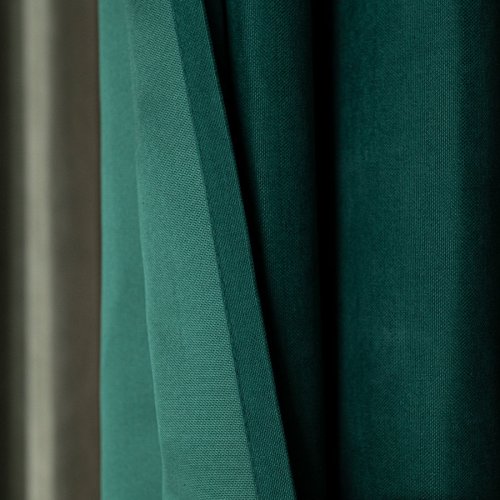 ZASŁONA MILAS SOFT PRZELOTKI  (KOLOR 789 BUTELKOWA ZIELEŃ)