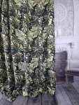 ZASŁONA MONSTERA ŻÓŁTA SZER.130CM