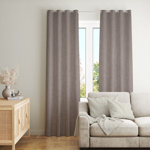 ZASŁONA O STRUKTURZE LNU ZACIEMNIAJĄCA J.BRĄZ