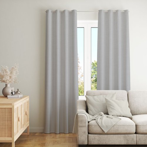 ZASŁONA O STRUKTURZE LNU ZACIEMNIAJĄCA SREBRNY