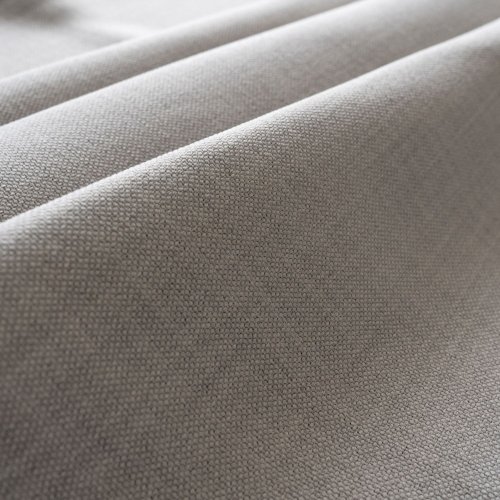 ZASŁONA O STRUKTURZE LNU ZACIEMNIAJĄCA SZARY KREM