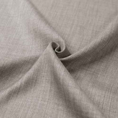 ZASŁONA O STRUKTURZE LNU ZACIEMNIAJĄCA SZARY KREM