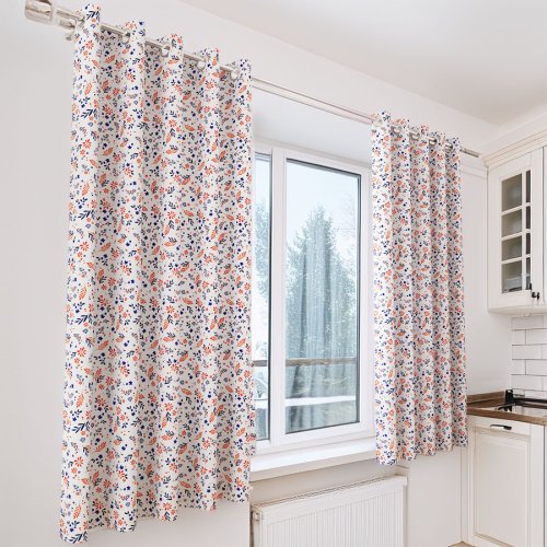 ZASŁONA OXFORD KWIATUSZKI SZER.150cm