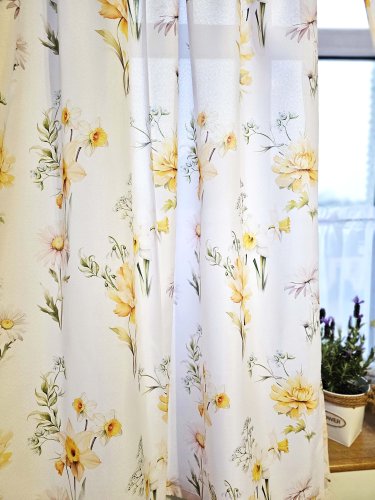 ZASŁONA OXFORD WIOSENNA POLANA  SZER.140cm