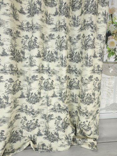 ZASŁONA  TOILE DE JOUY SZER.130CM