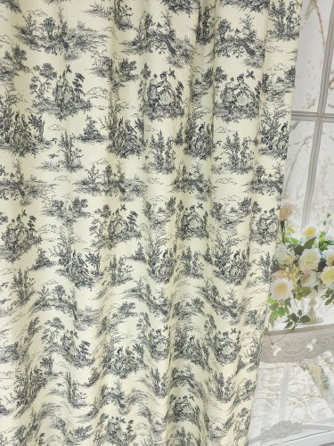 ZASŁONA  TOILE DE JOUY SZER.130CM