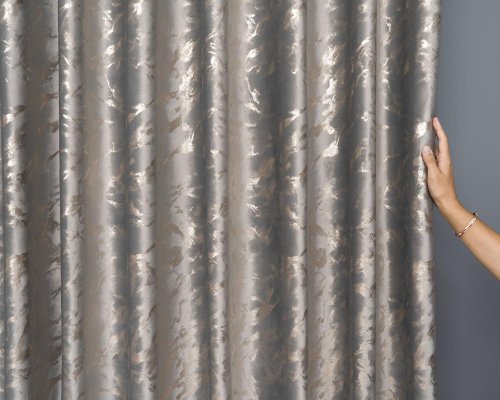 ZASŁONA VELVET JASNY SZARY GLAMOUR POŁYSK LUMINA 