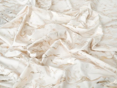 ZASŁONA VELVET KREM GLAMOUR POŁYSK LUMINA 