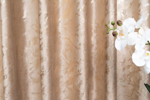 ZASŁONA VELVET CIEMNY BEŻ GLAMOUR POŁYSK LUMINA 