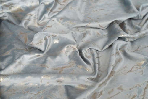 ZASŁONA VELVET SZARY GLAMOUR POŁYSK LUMINA 