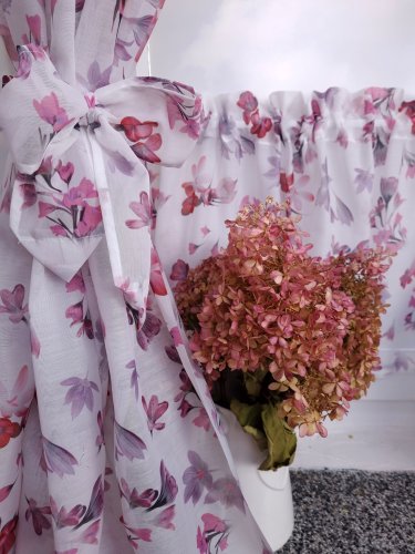 ZASŁONY + ZAZDROSTKA ETAMINA KROKUS